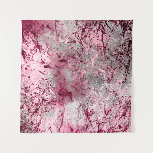 Tenture fond rose, déco, motif, abstrait, âgé, (Devant)
