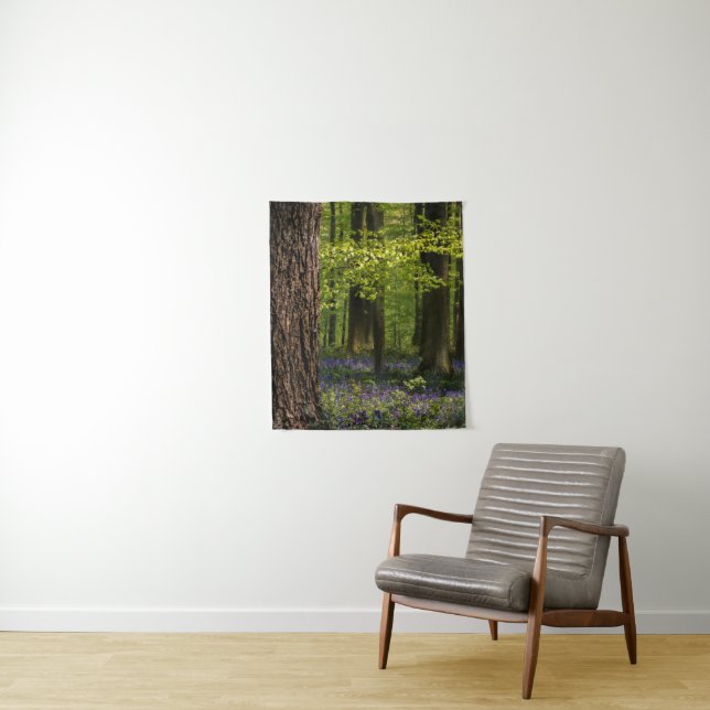 Tenture Forest | Bluebells en Belgique (En situation)