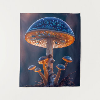 Tenture Forêt de champignons Calme Nature paisible Zen