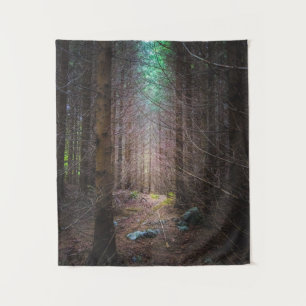 Tenture Forêt mystérieuse d'épinette