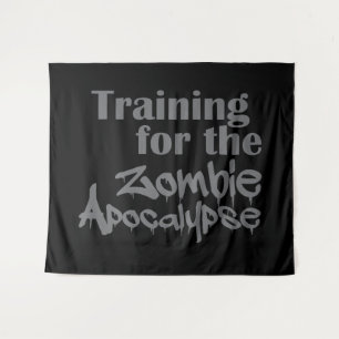Tenture Formation Pour Zombie Apocalypse Drôle