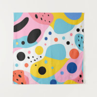 Formes organiques colorées joueuses| monogramme