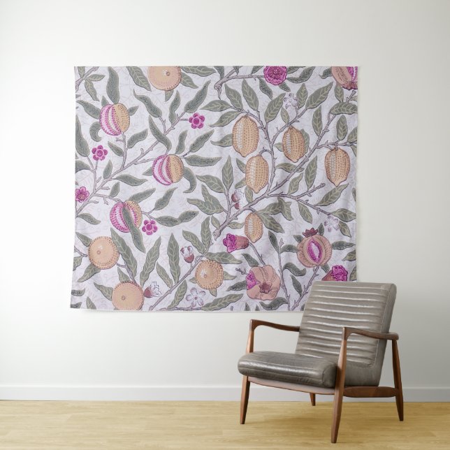 Tenture Four Fruit, William Morris (En situation (horizontale))