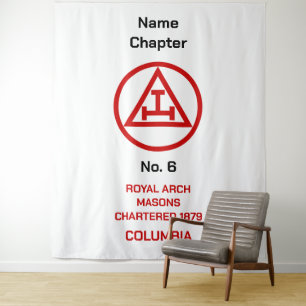 Tenture Franc-maçonnerie de l'Arc Royal