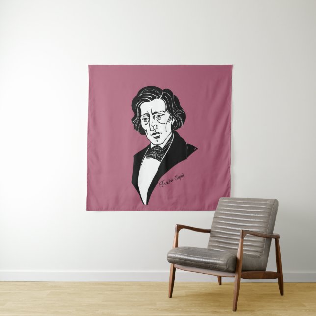 Tenture Frederic Chopin (En situation)