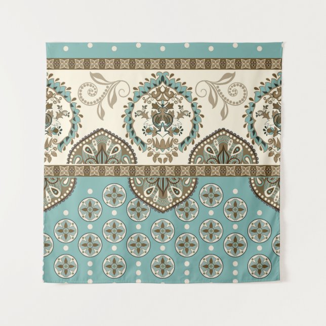 Tenture Frontière décorative de style marocain (Devant)