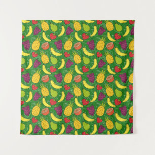 Tenture Fruit motif transparent   motif de surface de frui