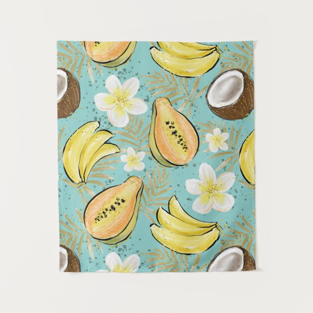 Tenture Fruit Tropical (Devant)