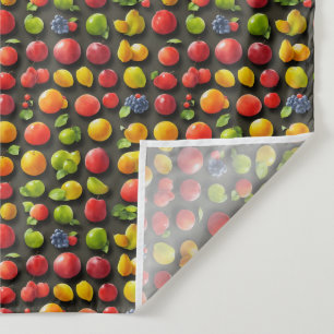 Tenture fruits frais