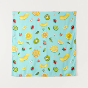 Tenture Fruits mixtes