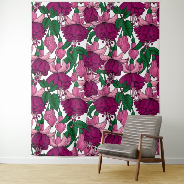 Tenture Fuchsia (En situation)