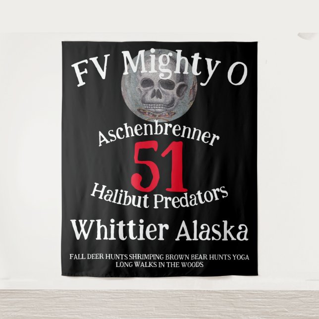 Tenture FV Mighty O Tueurs de flétan Whittier Alaska (Devant)