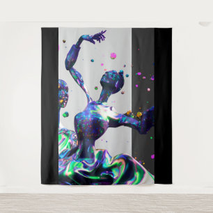 Tenture Gagnant du ballet synthographique