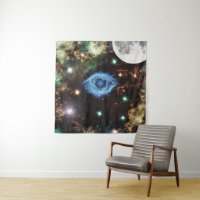 Galaxie spirale céleste Nebula Cluster Stars Étinc