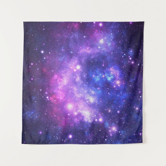 Tenture Galaxy cosmos motif scrapbooking (Devant)