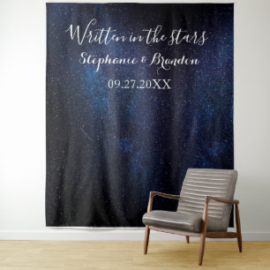 Tenture Galaxy Space Nebula Cosmos Mariage Photo Booth