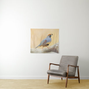 Tenture Gambrel's Quail Painting - Art d'origine des oisea