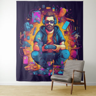 Tenture Gamer Tapestry