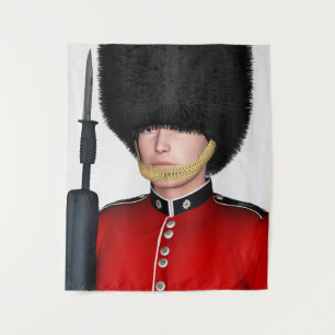 Tenture Garde royal britannique soldat Londres Art