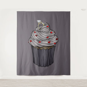 Tenture Gâteau Cupcake de Proposition Sucrée