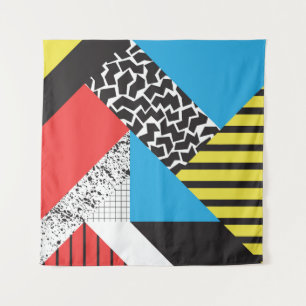 Tenture Géométrie moderne : Style Abstrait sans couture