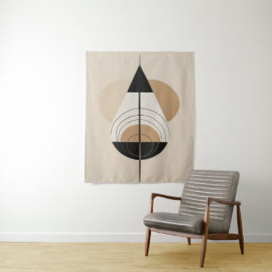 Tenture Géométrie symbolique spirituelle Art en style mini
