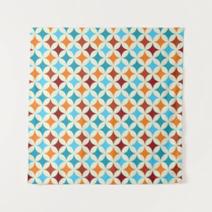 Tenture Géométrique stylé : Motif Vintage sans couture