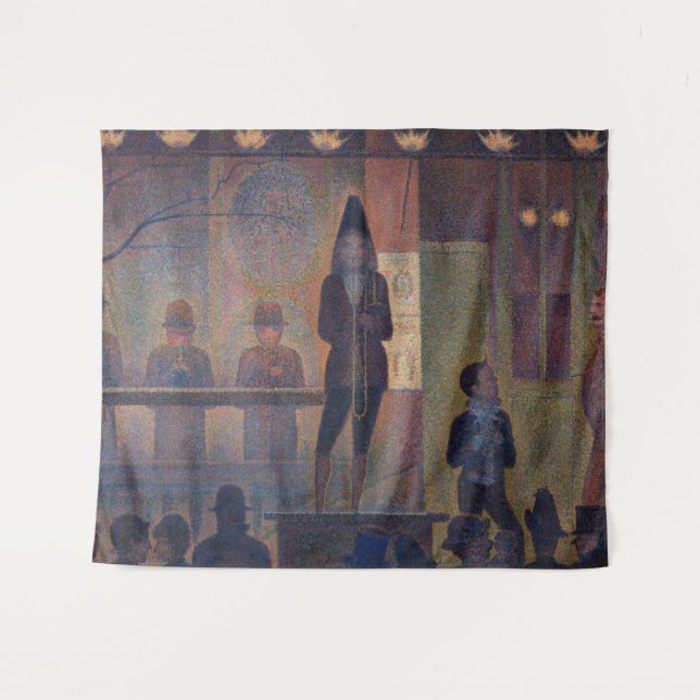 Tenture Georges Seurat - Diaporama du cirque (Devant (Horizontal))