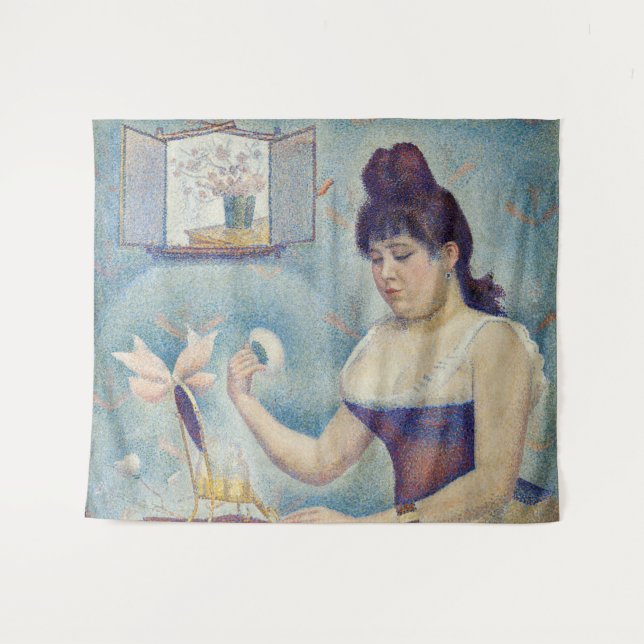 Tenture Georges Seurat - Jeune Femme Se Poussant (Devant (Horizontal))
