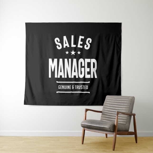 Tenture Gestionnaire de ventes Titre du travail Descriptio (En situation (horizontale))