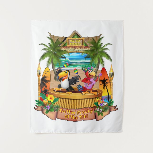 TENTURE GETTING BIZARRE AU TIKI (Devant)