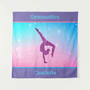 Tenture Girls Pastel Gymnastique