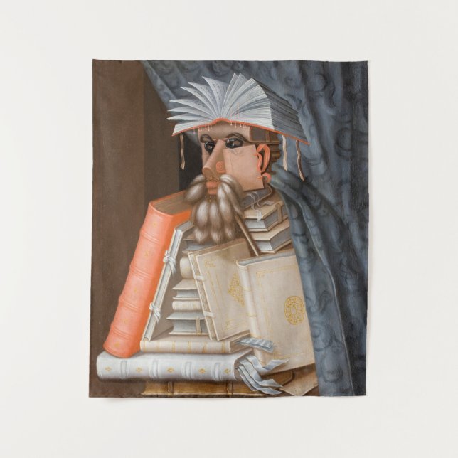Tenture Giuseppe Arcimboldo - Le Bibliothécaire (Devant)