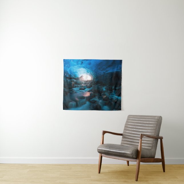 Tenture Glace et neige | Glacier Mendenhall, Juneau, Alask (En situation (horizontale))