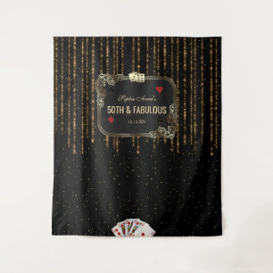 Tenture Gold Casino Great Gatsby 50th Birthday Photo Booth