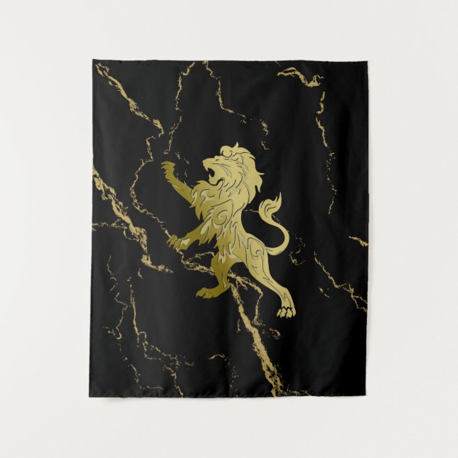 Tenture Golden Royal Lion (Devant)