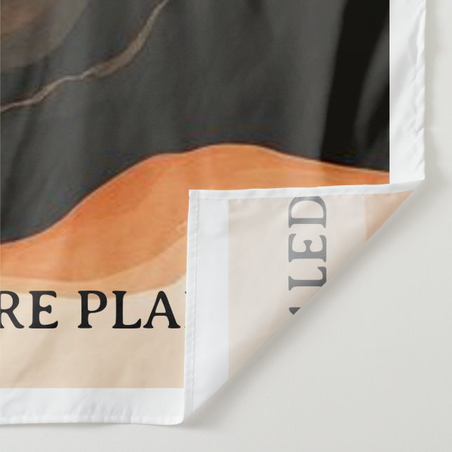 Tenture Golden Solitude (Détail)