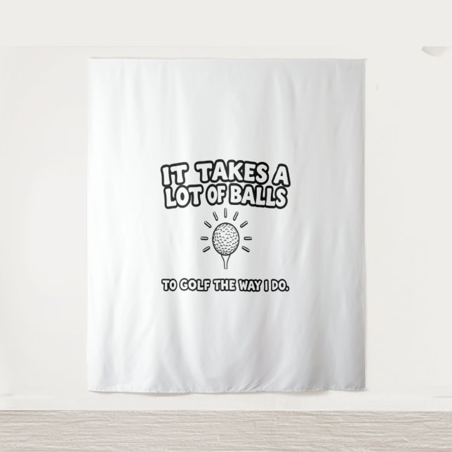 Tenture Golf Lover T-Shirt Design (Devant)