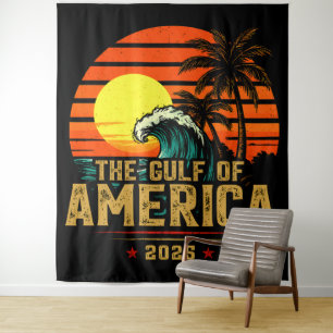 Tenture Golfe des USA Amérique Est 2025 Retro Vintage
