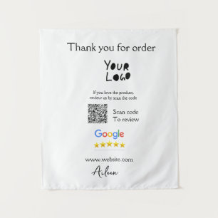Tenture Google examen logo entreprise site Web scanner cod