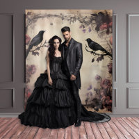 Gothique Moody Ravens Noirs & Roses Roses Roses Ro