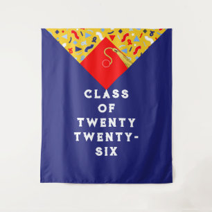 Tenture Graduation Party Class of 2025 Photo Contexte