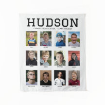 Graduation Party Photo Tapestry Grades 1-12