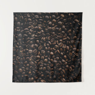 Tenture Graines de café Brown