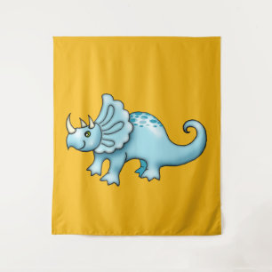 Tenture Grand Triceratops Mignon Suspendu pour Chambre d'E