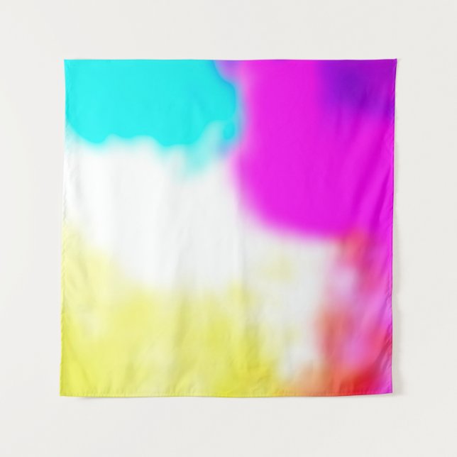 Tenture graphic design digital blur background texture col (Devant)