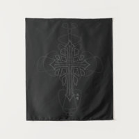 Graphique de croix gris foncé
