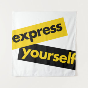 Tenture Graphisme moderne, vibrant et audacieux de Exprime