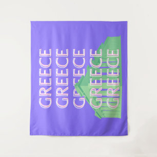 Tenture Grèce, Athènes Travel Art