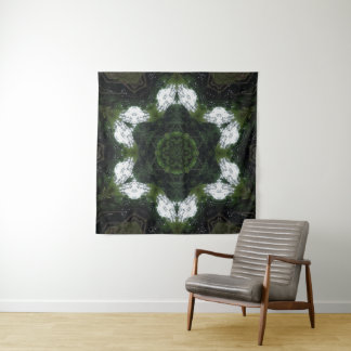TENTURE GREEN ABSTRACT DRAWING. SAMER BRASIL 1